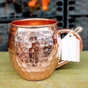 Authentic Pure Copper Moscow Mule Mug: Perfect Companion for a Refreshing Drink